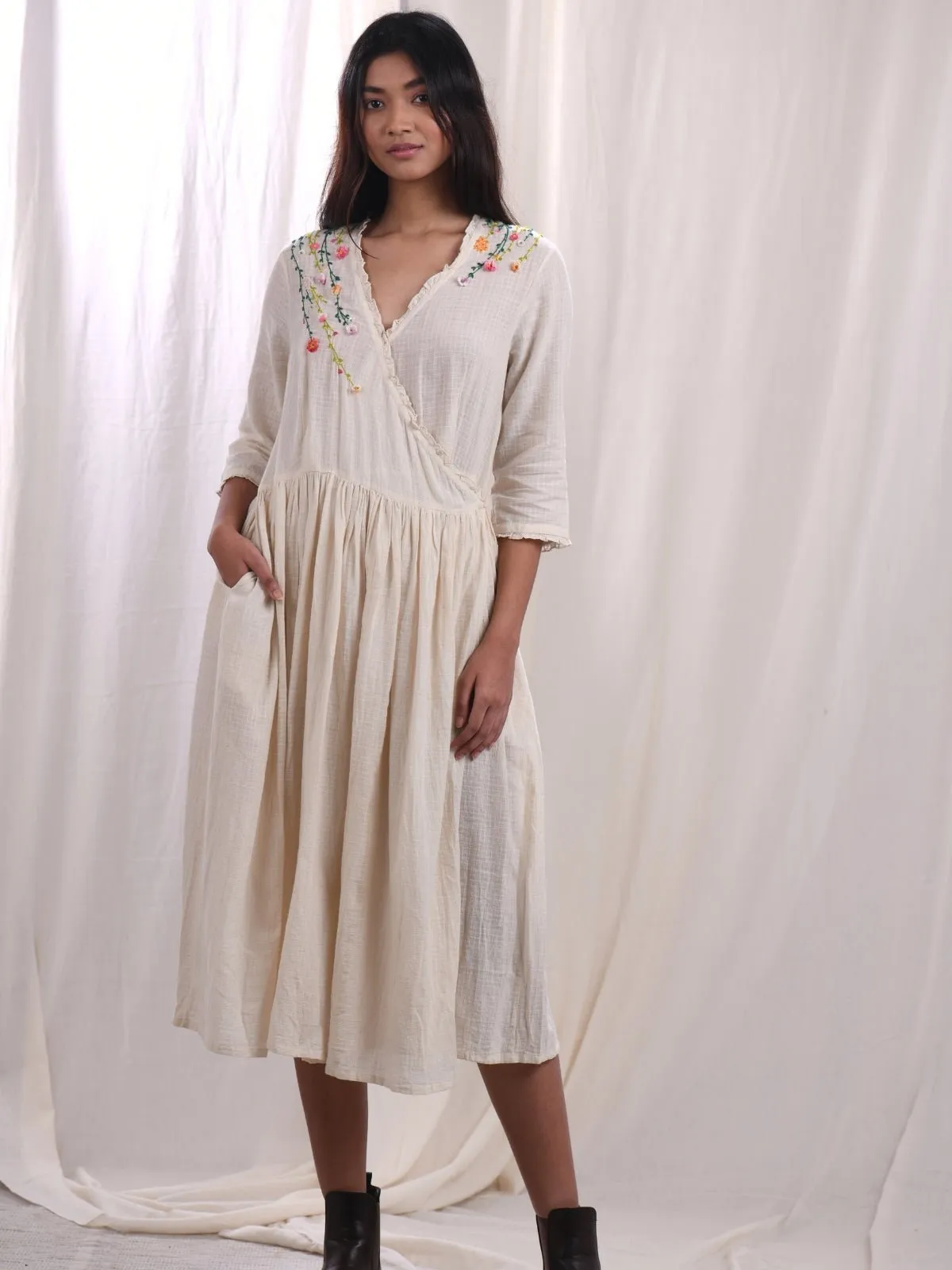 Atashi Wrap Dress