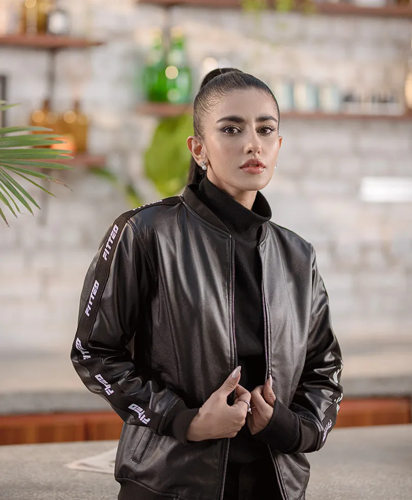Black Mock Neck (Women)