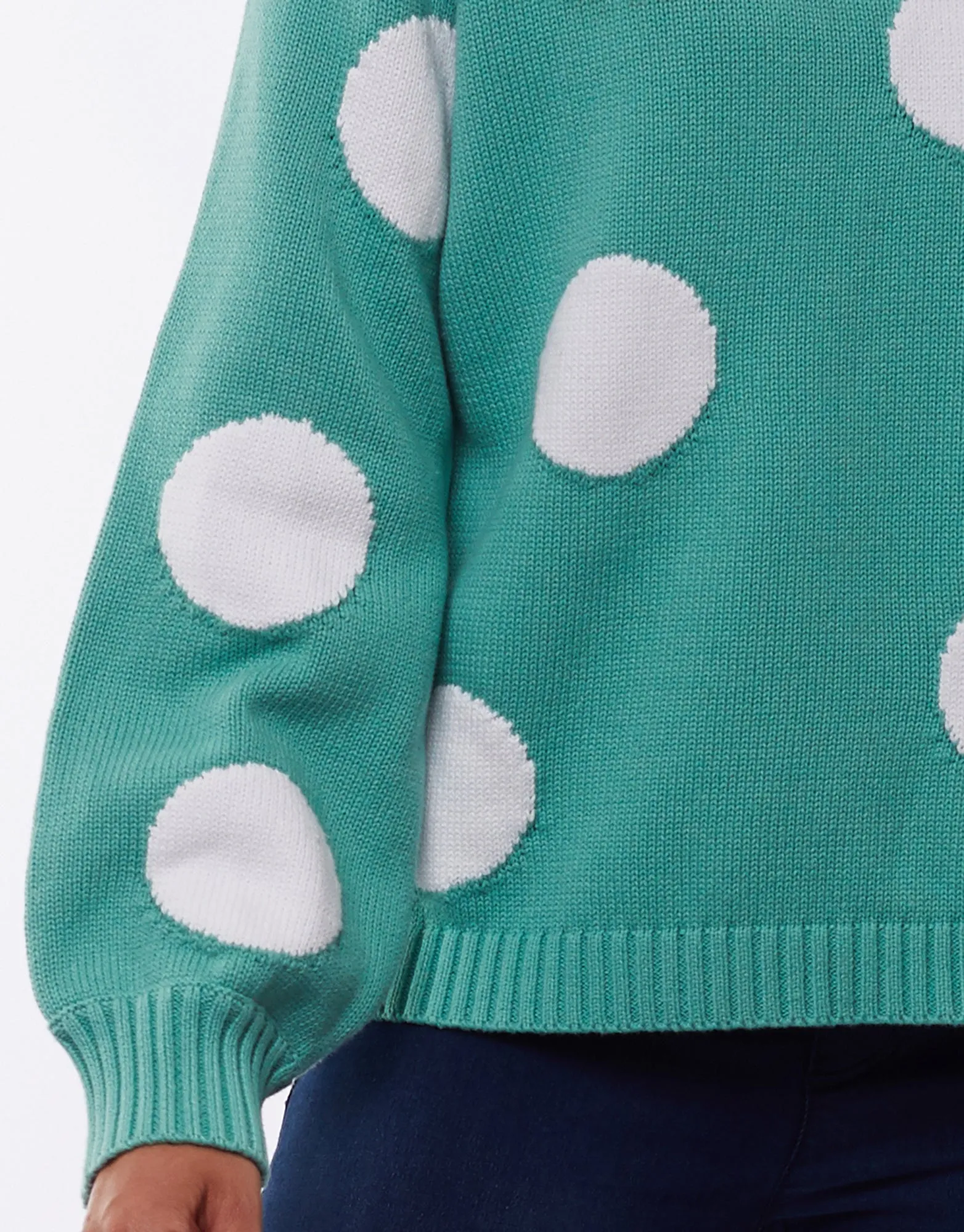 Bridie Spot Knit