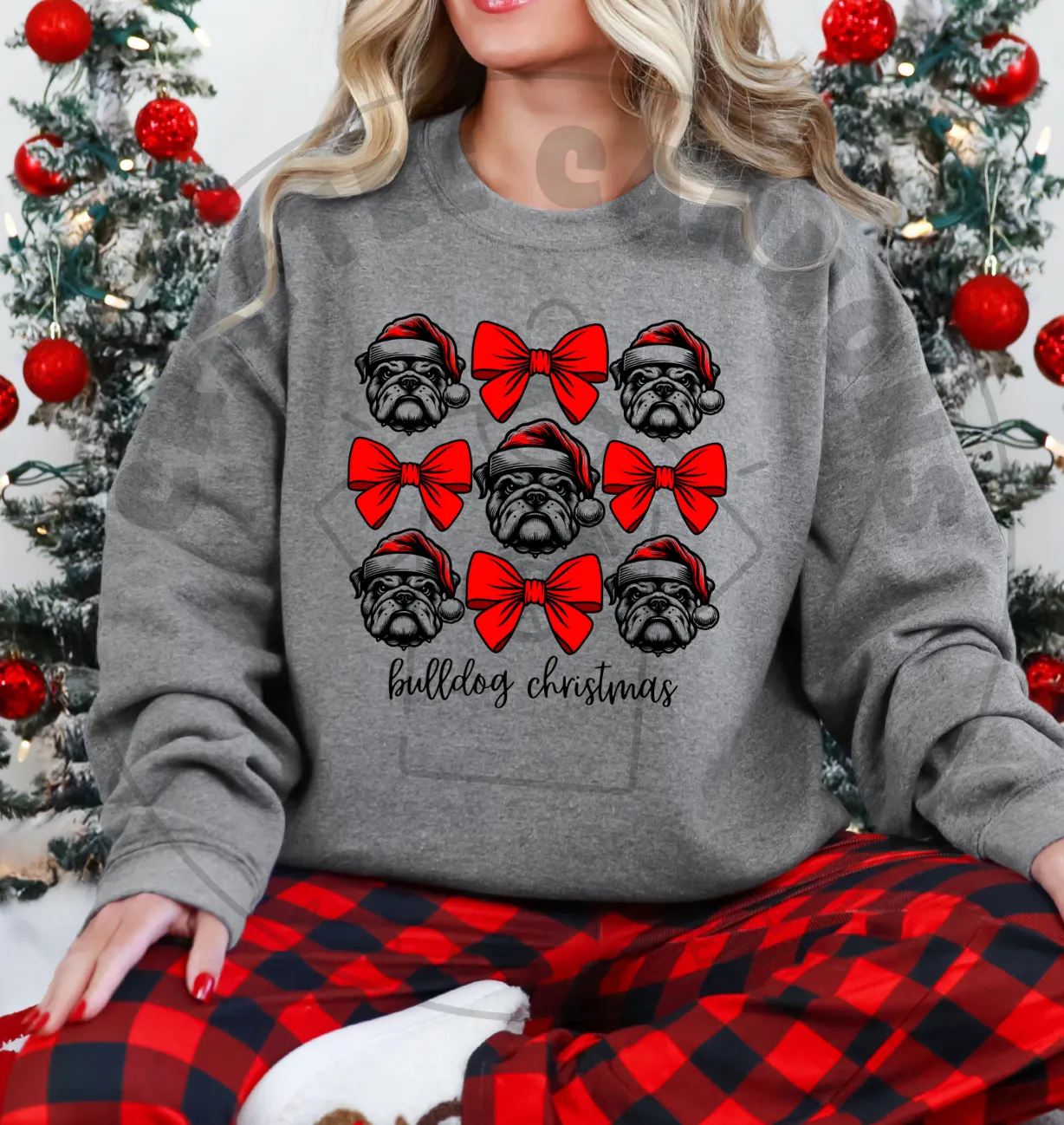 Bulldog Christmas