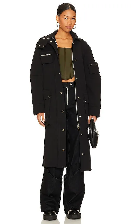 BY.DYLN Sherif Jacket in Black