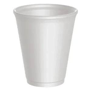 Dart Disposable Foam Insulated Drinking Cups 10oz 20 Pack