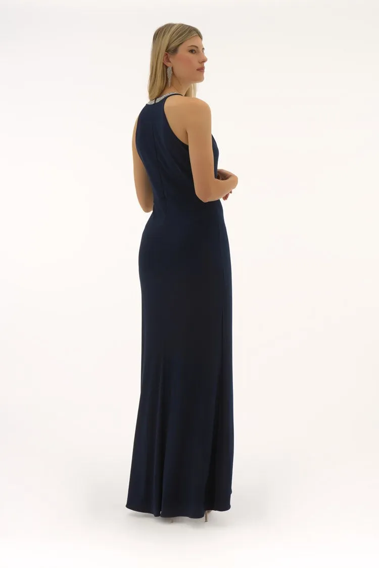 Formal Maxi Wrap Dress