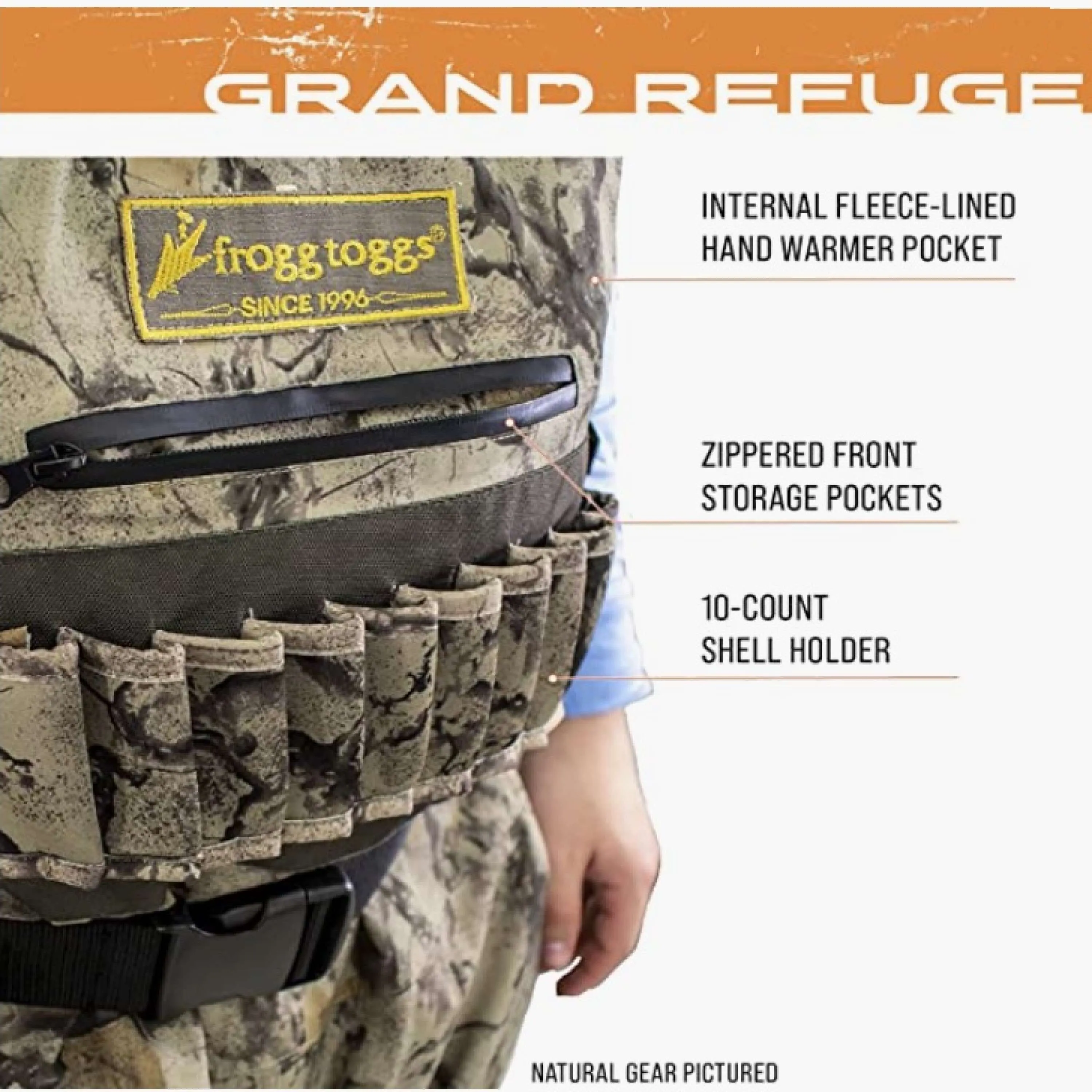 FROGG TOGGS MEN'S GRAND REFUGE 3.0 BF WADER