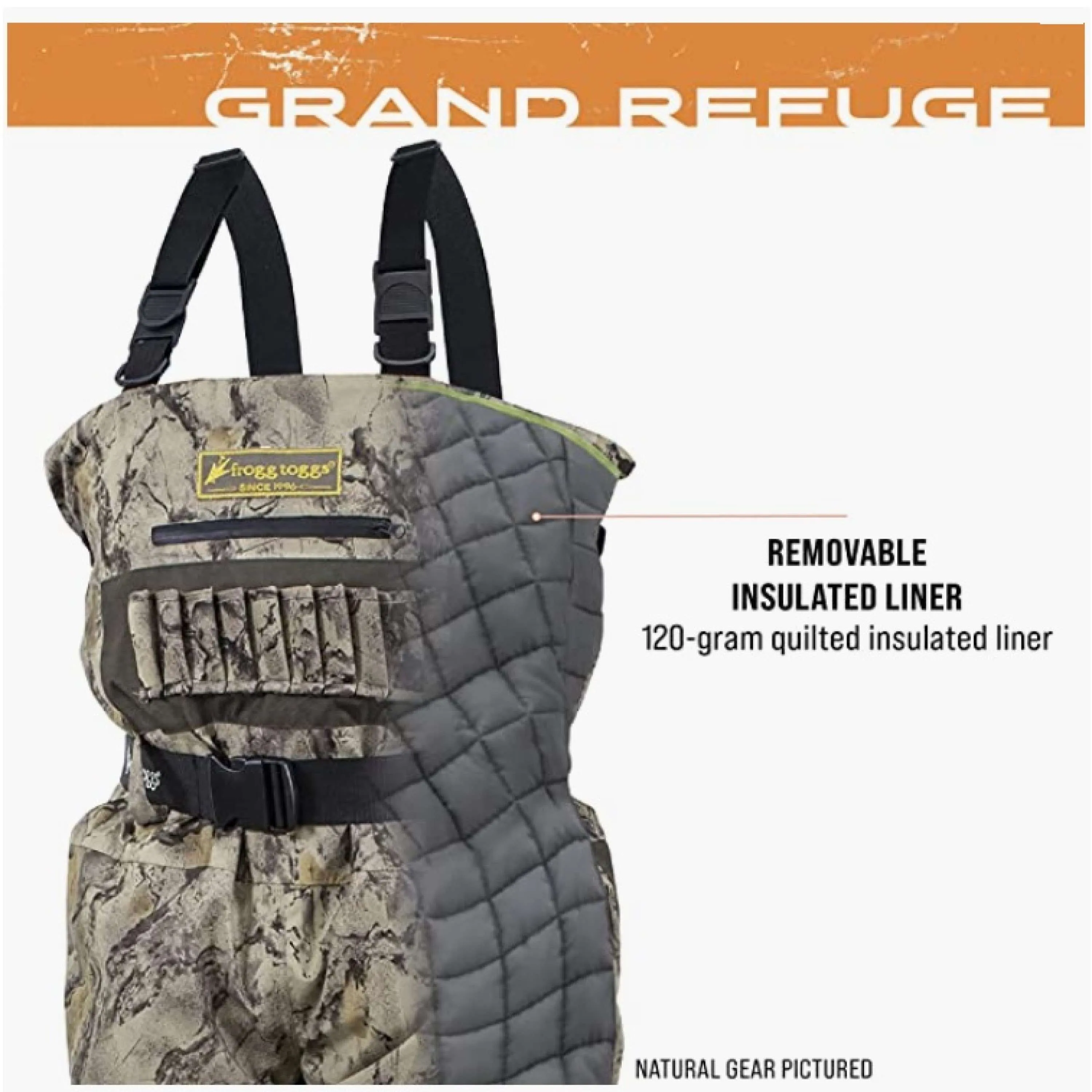 FROGG TOGGS MEN'S GRAND REFUGE 3.0 BF WADER