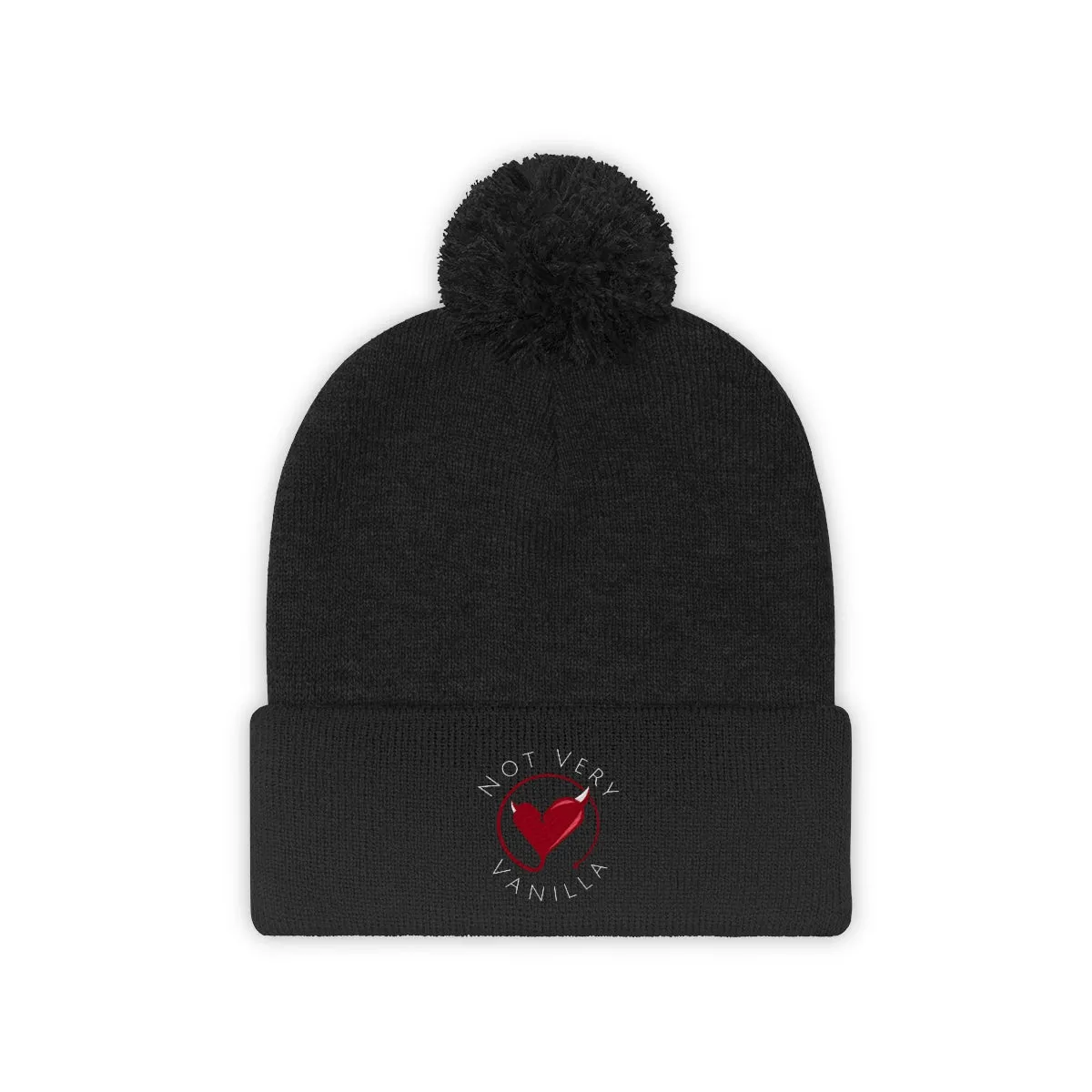 Full logo Pom Pom Beanie