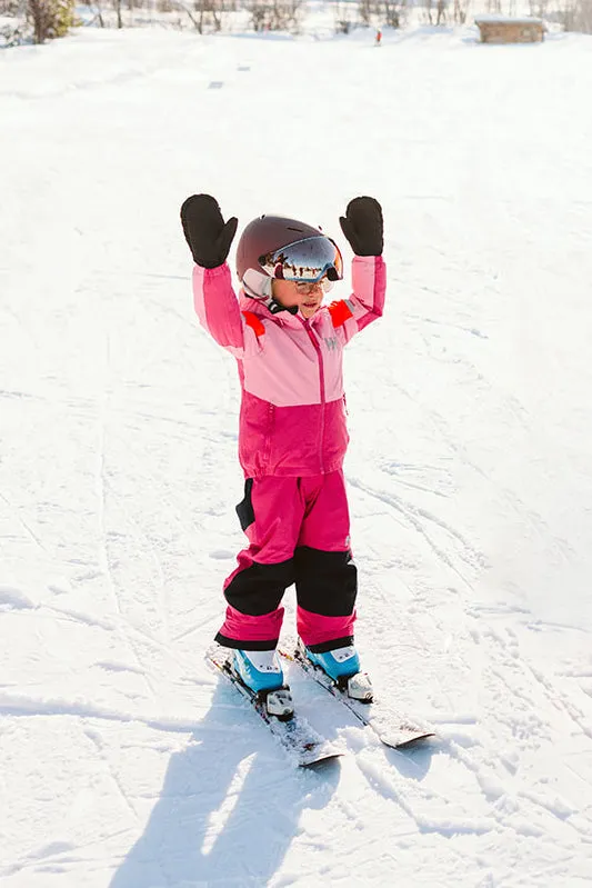 Girls Snowpant Helly Hansen Rider Bib Snowpants Dragon Fruit
