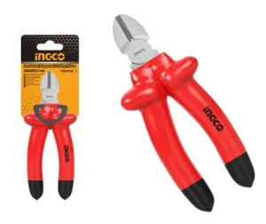 Ingco HIDCP01160 Insulated Diagonal Cutting Pliers 6" (Dipped)