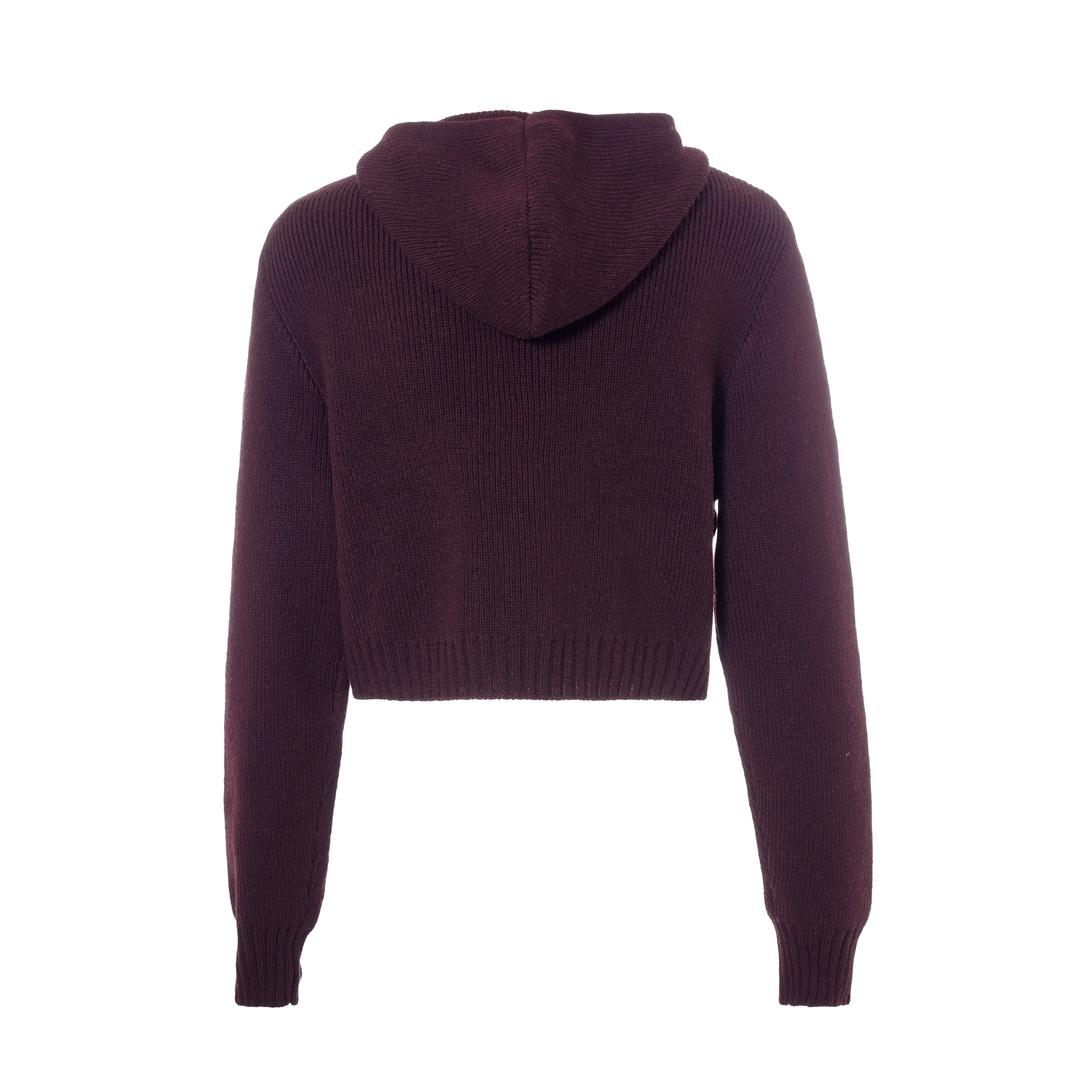 MALLORY  TWO PIECE CROP ZIP UP SWEATER