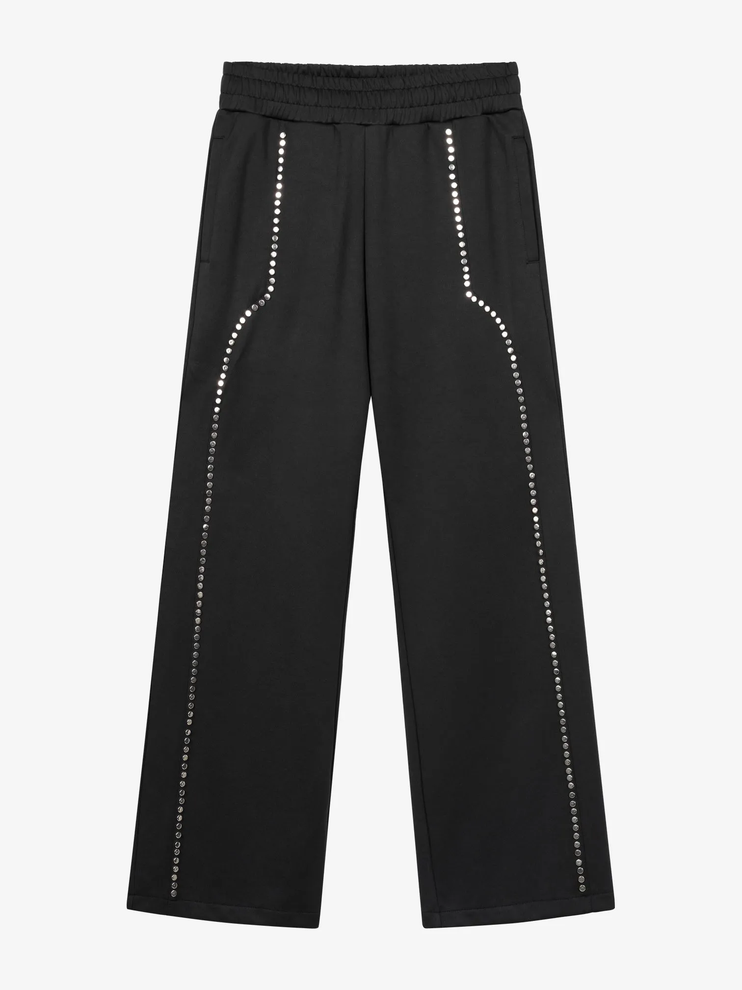STUDDED TRACK PANTS