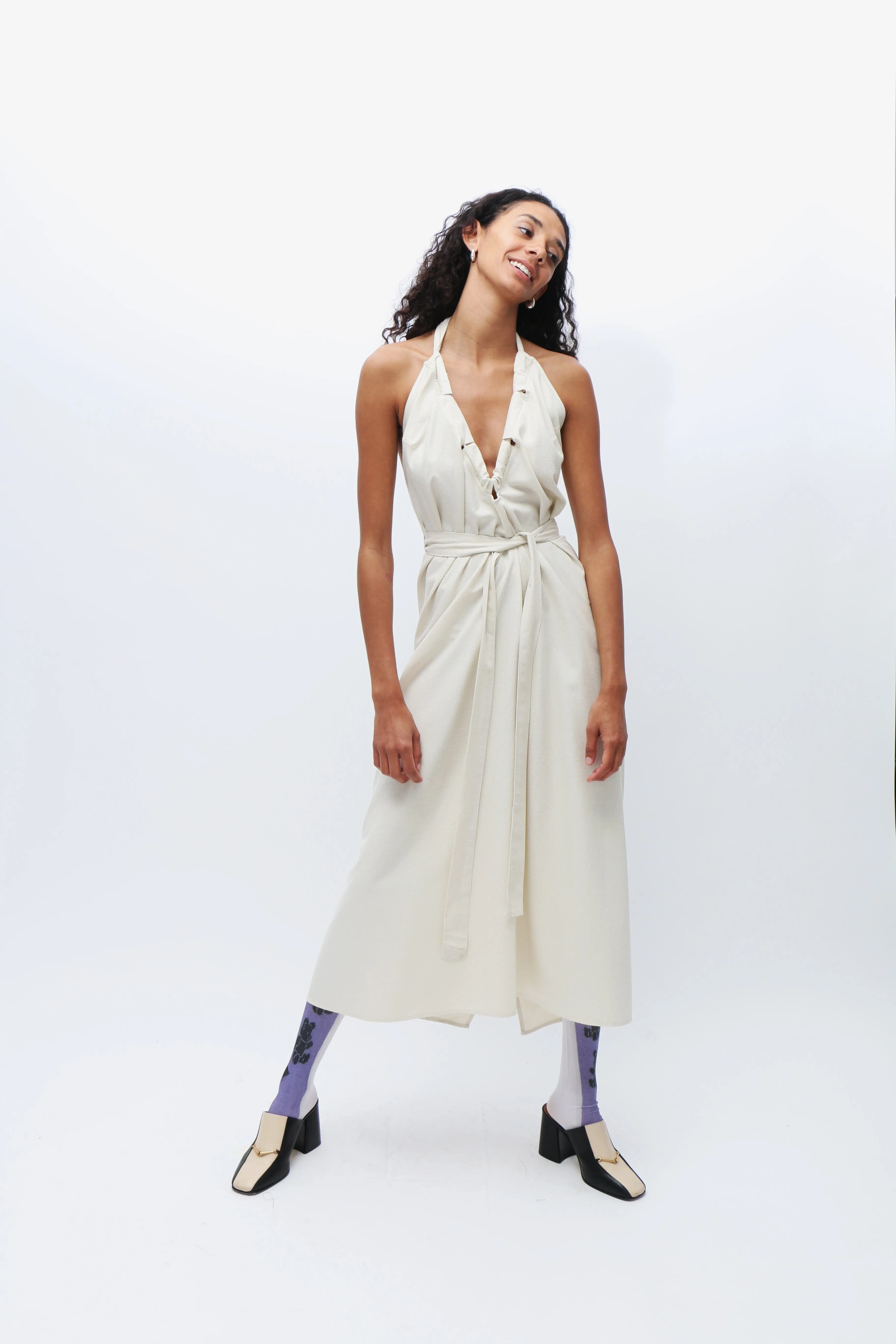 Undyed Node Dress
