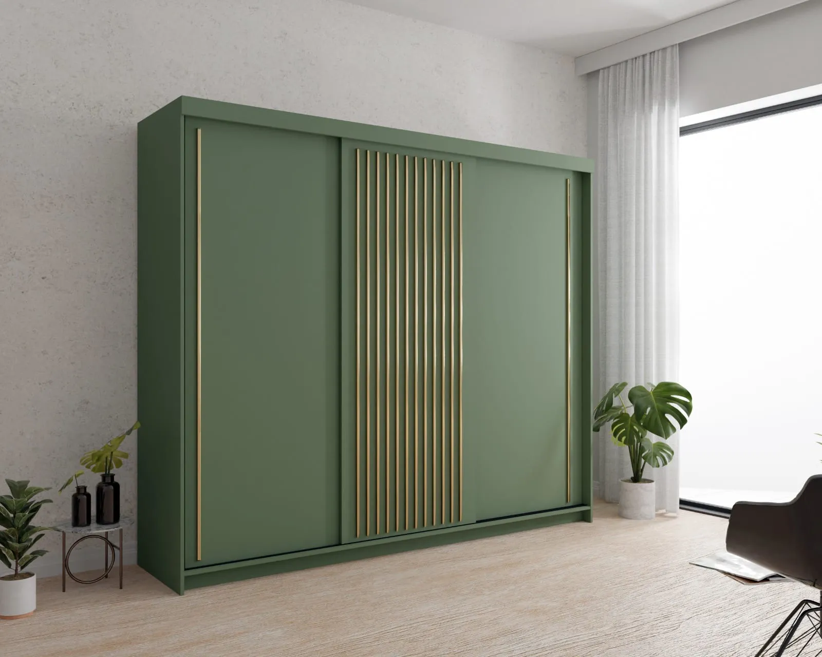 Zion 2 or 3 Door Sliding Wardrobes